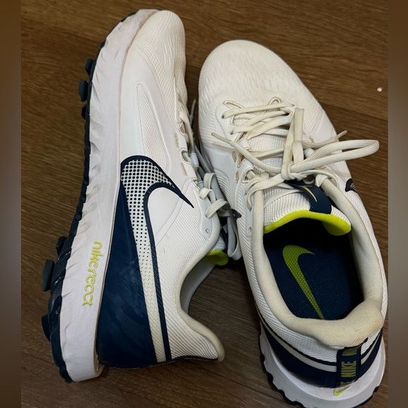 Nike React Infinity Pro Golf Sports Cleats CT6620-100 White Men\'s Sz 11.5 main image 4